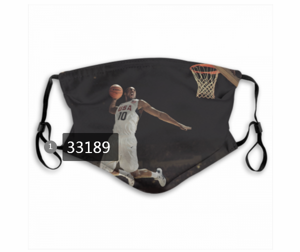 2021 NBA Los Angeles Lakers 24 kobe bryant 33189 Dust mask with filter